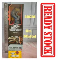 Jurassic World Basic Velociraptor Blue 12 Inch Mattel