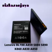 Baterai Lenovo BL198 A859 S880 S890 K860 A830 A850 BL-198 Battery Hp