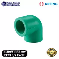 Elbow 90 PPR 3/4 inch / Keni / Sambungan PPR Rifeng F12-L25x25
