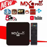 TV Box MXQ Pro 5G Android TV Box / Smart TV 4K Ultra HD MXQ PRO 4K 5G