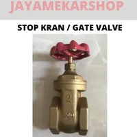 stop kran 2 inch gate valve