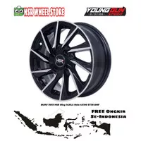 Velg Mobil Ring 14 HSR BURU Velg Racing Agya Brio Ayla Sigra Karimun