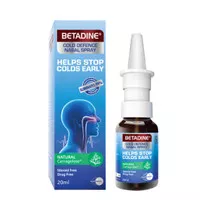 Nasal Spray Betadine Cold Defence Semprotan Hidung Flu Pilek 20ml