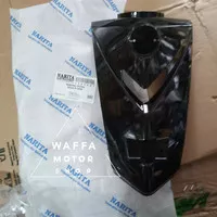 Cover tameng dudukan plat nomor vega r new hitam