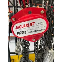 Chain Block Jaguarlift 3 Ton x 5 Meter / Takel Katrol Kerekan