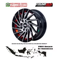 Velg Mobil Ring 14 HSR NAGANO Velg Avanza Xenia Brio Agya Ayla Vios