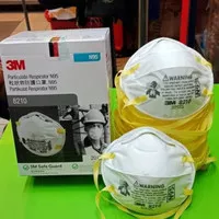 MASKER 3M N95 8210 ORIGINAL HARGA PER BOX ISI 20 PCS