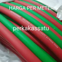 SELANG LAS DOUBLE 3/8 X 1/4 METAGOMMA TWIN WELDING RUBBER HOSE