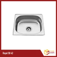 SINK / BAK CUCI PIRING ROYAL SB 42 / SB42 / SB-42 STAINLESS STEEL