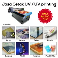 [JASA CETAK] UV printing cetak uv akrilik kayu wood acrylic murah