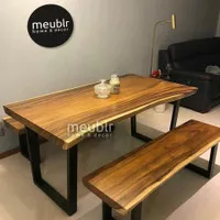 Bar Table Meja Cafe Meja Bar Solid Wood Industrial