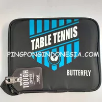 Butterfly Emblem Case-Blade Cover Pingpong Sarung Bet Tas Table Tennis - Biru