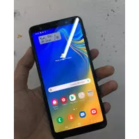 Samsung A7 2018 4/64 second lengkap dan original