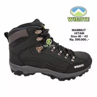 SEPATU ADVENTURE HIGHT WIGOTE MUMMUT HITAM, Not Sepatu EIGER