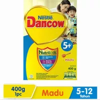 dancow 5+ madu 400gr (2 pcs) - 5+ 4002pc madu