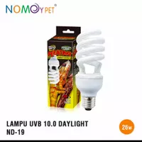 LAMPU UVB NOMOY 10.0 26W ND-19/ENERGY SAVING LAMP UVB REPTIL TORTOISE