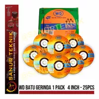 WD 4 inch Batu Gerinda 4 x 6 Grinding Wheel 4 / WD 4x6 / WD 4 (PACK)