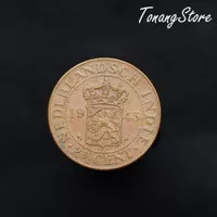 Koin Kuno Benggol Hindia Belanda/Nederlandsch Indie 2,5 Cents 1945 - B