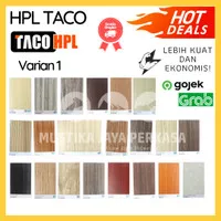Taco HPL Taco Woodgrain HPL Kayu Serat Kayu Bukan PVC Sheet