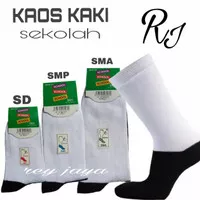 kaus kaki sekolah,kaus kaki hitam putih,SD,SMP,SMA,lembut nyaman,