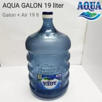 Aqua galon 19 liter air mineral termasuk galon