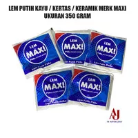 Lem Putih Kayu / Kertas / Keramik / Semen Maxi 350 Gram