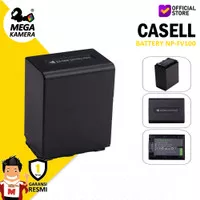 Casell Rechargable Battery NP FV100 Digital Camera - Baterai Sony