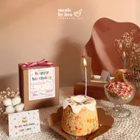 Mini Chiffon Cake | Mini Birthday Cake ukuran 10x10 - Oreo Gold