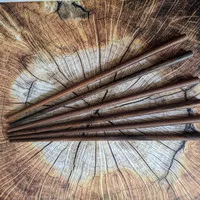 sumpit kayu hitam Sonokeling 22 cm