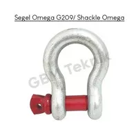 Segel Omega G209 3/4" - 4.75 Ton / Shackle Omega G209 3/4" - 4.75 Ton