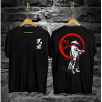 Tshirt Samurai X Hitam/ Baju Koas Distro Pria / Wanita Cotton30s