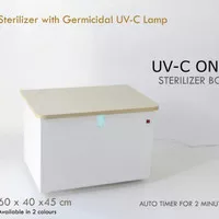 UVC UV C ONE Germicidal STERILIZER BOX BESAR 2 Lampu 10 Watt kargo