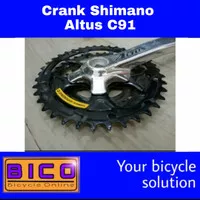 crank Shimano Altus CT91 38T