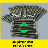 set baut L stainless blok mesin jupiter MX baut blok mesin jupiter MX