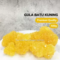 Gula Batu Kuning Murni Premium Kristal Alami Yellow Rock Sugar Ekspor