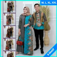 BATIK COUPLE KATUN PRIMA HALUS GAMIS MIX EMBOS ALL SIZE JUMBO 001