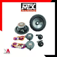 Speaker Split 2-Way Component MTX Audio RTS65 Road Thunder 6.5 Inch
