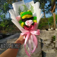 Buket Boneka Keropi / Boneka Wisuda