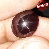 Batu Natural Garnet Star Kwalitas Super