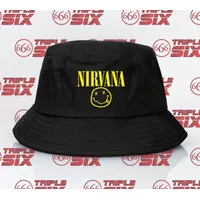 Topi Bucket Nirvana Band premium