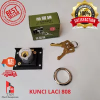 Kunci Laci Original 808 Anak Kunci 2 Kuningan Kunci Lemari Original