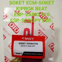 SOKET ECU-ECM-SOKET KIPROK- BEAT ESP-VARIO 110 ESP-SCOOPY ESP