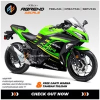 DECAL STRIPING NINJA 250 FI / STIKER VARIASI MOTOR / KAWASAKI NINJA FI