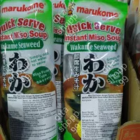 Marukome quick instant miso soup wakame seaweed 216gr CT