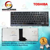 Keyboard Toshiba Satellite M645 M640 M650 P740 P745 Black Glossy