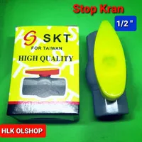 Stop Kran Plastik 1/2 inch / Stop Kran pvc SKT