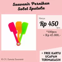 Souvenir Pernikahan Solet Spatula Plastik / Sovenir Pernikahan Murah