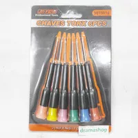 Obeng hp komputer Bintang mini kecil chaves torx set 6pcs