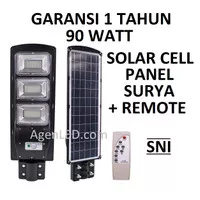 Lampu Jalan PJU LED Solar Cell 90W Panel Surya SOROT 90 WATT SolarCell