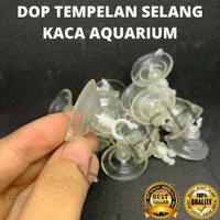 Dop Tempelan Kaca Selang Aerator Hidroponik Aquarium aquascape